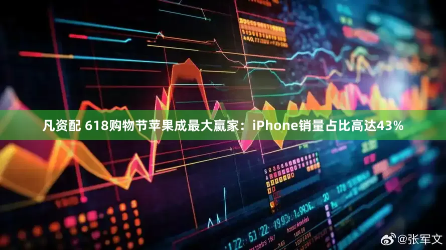 凡资配 618购物节苹果成最大赢家：iPhone销量占比高达43%
